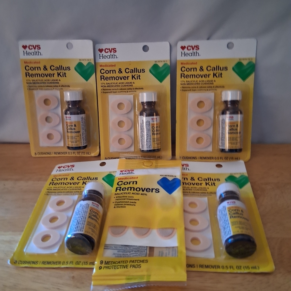Victoria's Secret Yellow and White Corn & Callus Treatment Kits - Multi-Pack